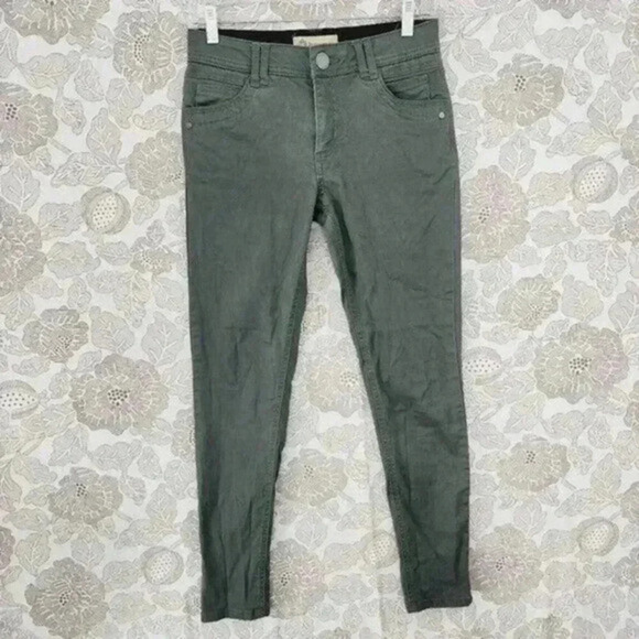 Democracy Ab Technology Chino Green skinny Pants Elastic waist 2 - Picture 1 of 6